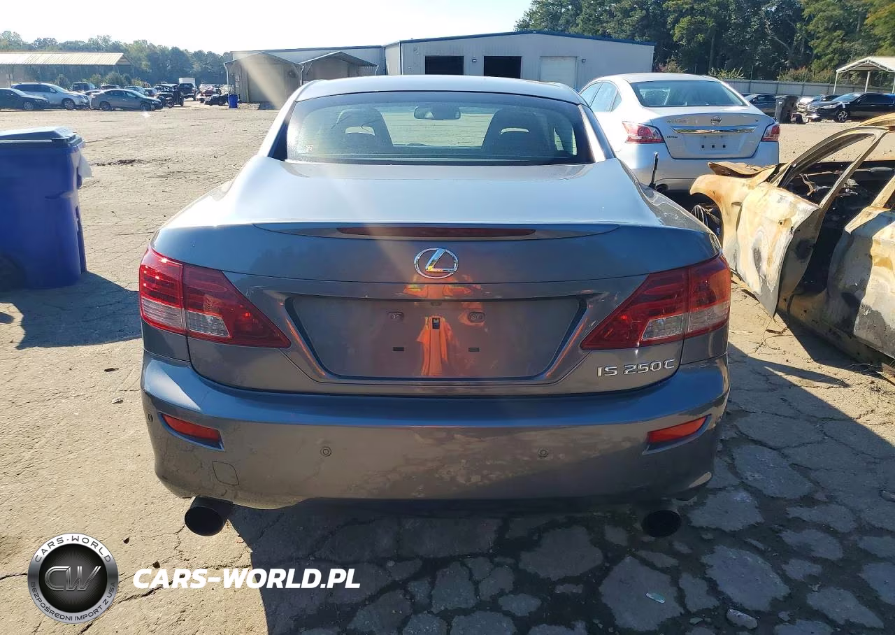 2012 Lexus Is 250C Base VIN:JTHFF2C28C2525364 - 6