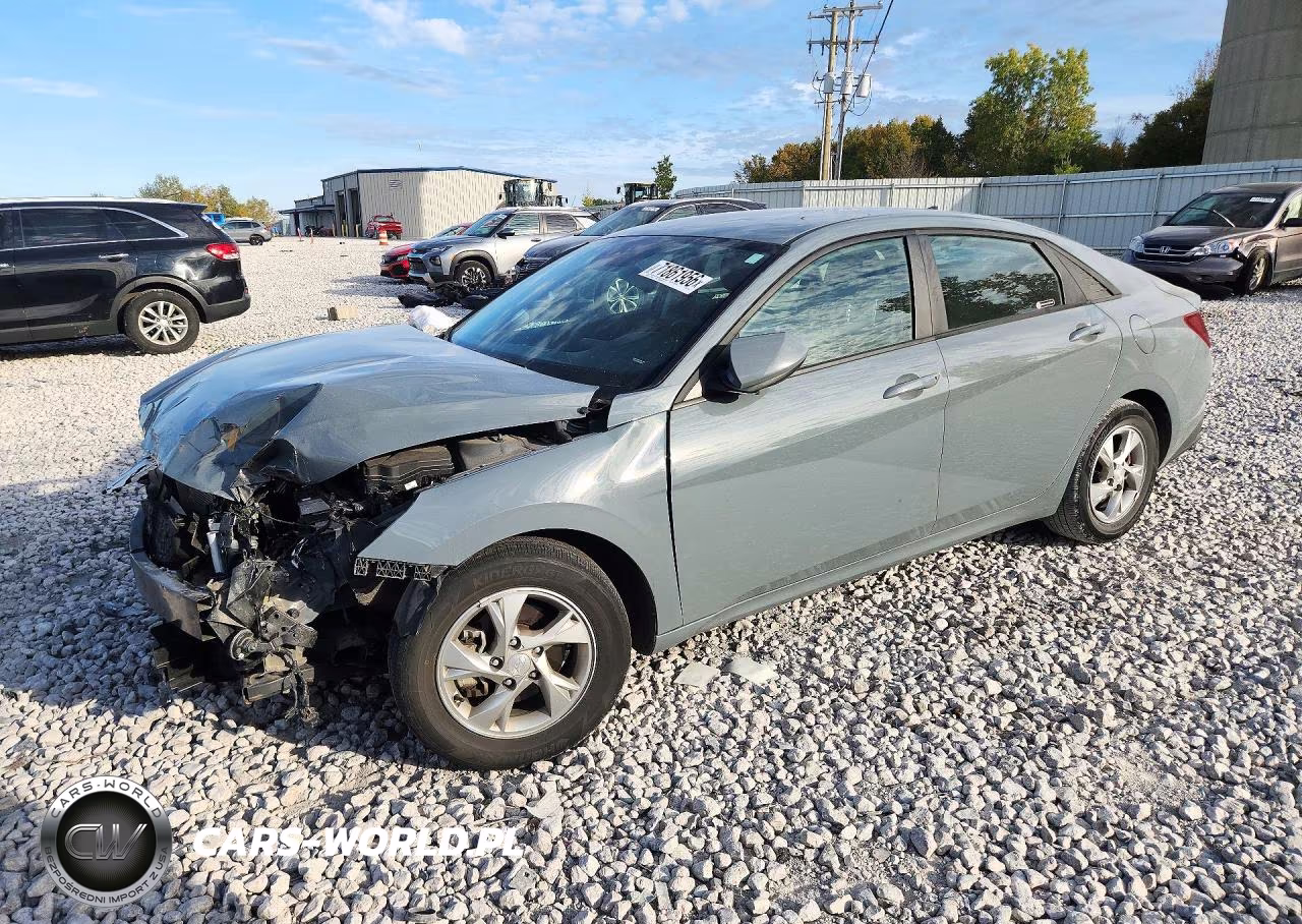 2023 Hyundai Elantra Se VIN:KMHLL4AG3PU397533 - 1