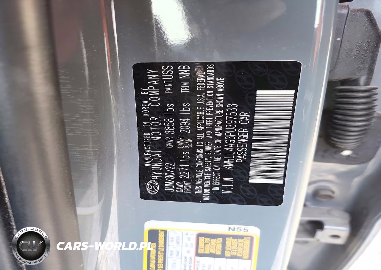 2023 Hyundai Elantra Se VIN:KMHLL4AG3PU397533 - 12