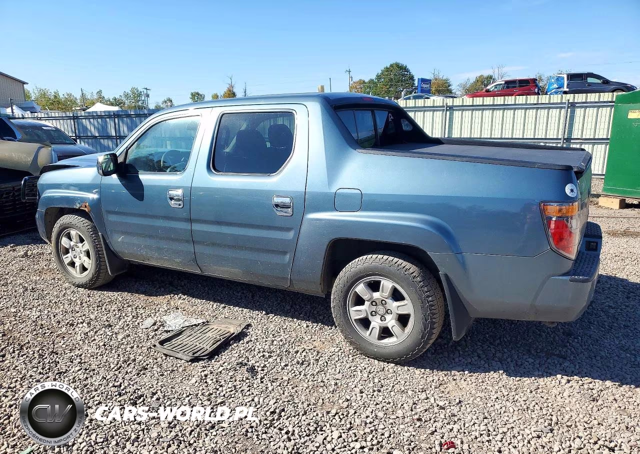 2008 Honda Ridgeline Rtx VIN:2HJYK16358H539852 - 2