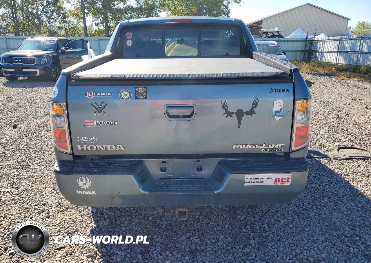 2008 Honda Ridgeline Rtx VIN:2HJYK16358H539852 - 6