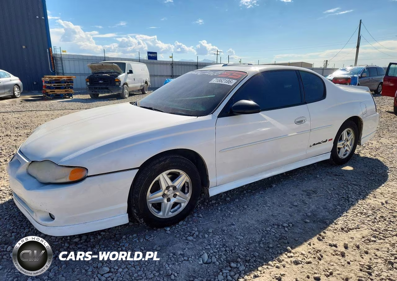 2001 Chevrolet Monte Carlo Ss VIN:2G1WX15K919285481 - 1