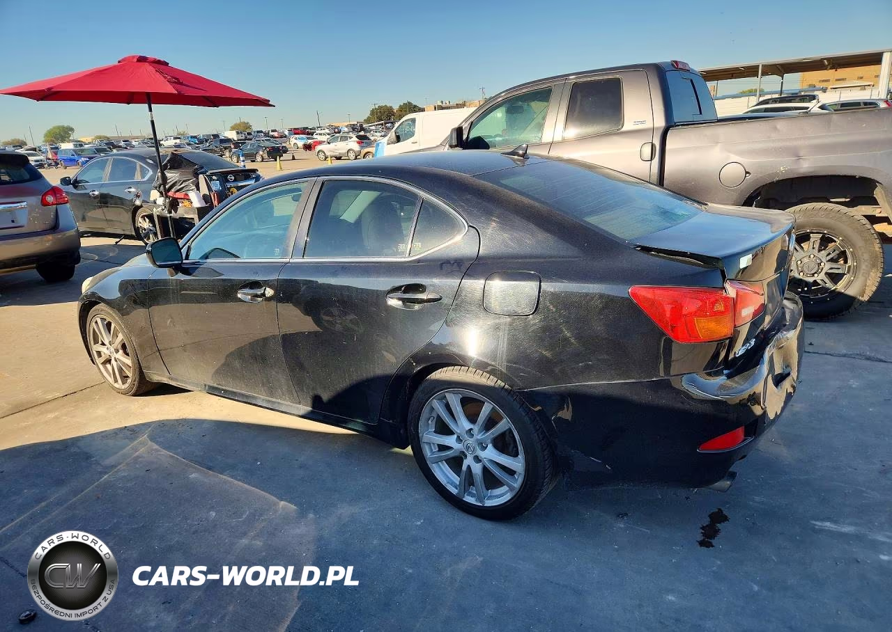 2007 Lexus Is 250 Base VIN:JTHBK262775034889 - 2