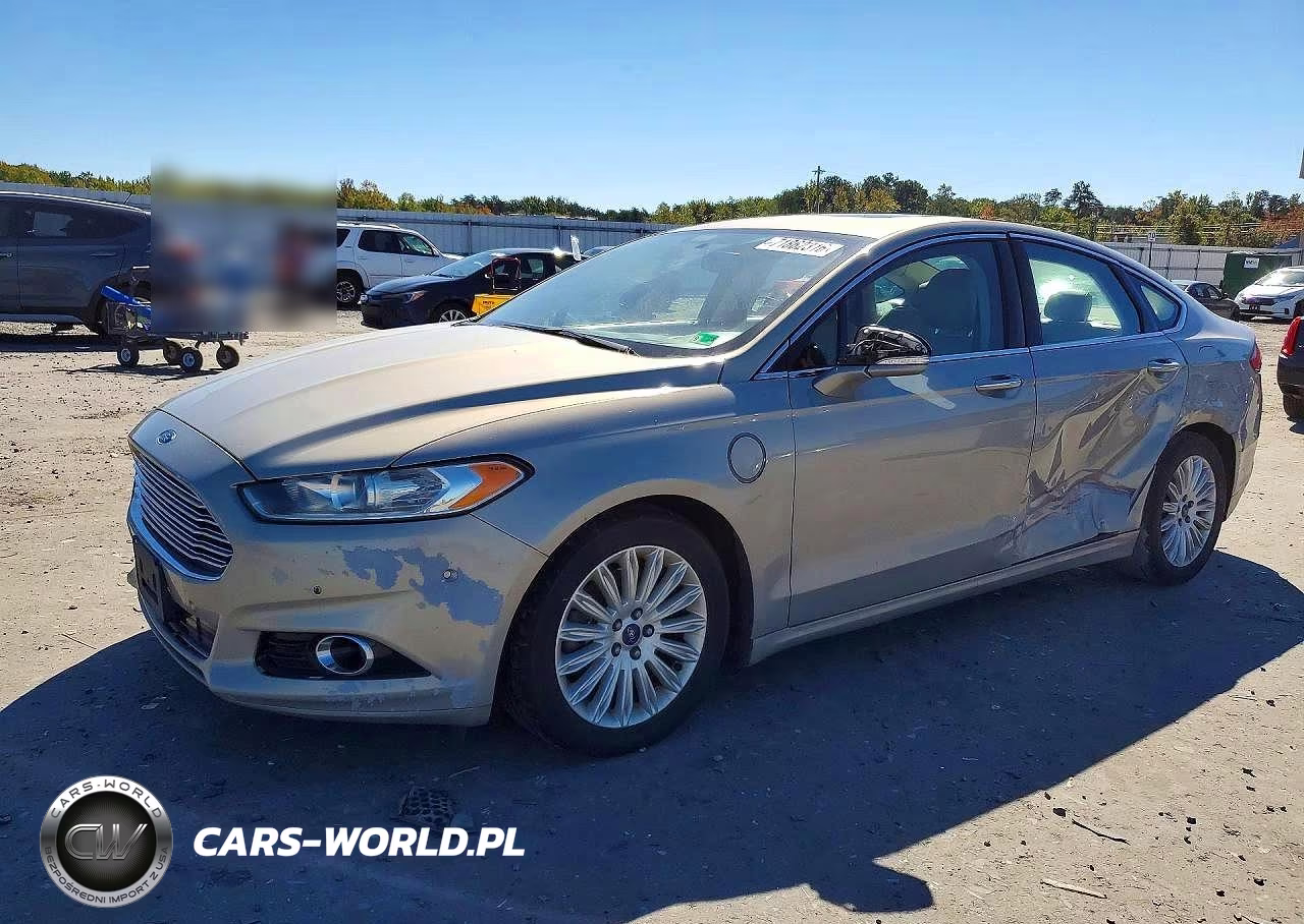 2015 Ford Fusion Se Phev VIN:3FA6P0PU2FR275415 - 1