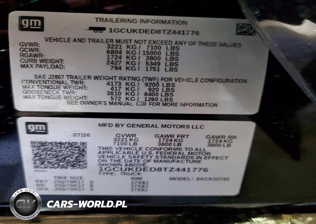 2026 Chevrolet Silverado K1500 Lt VIN:1GCUKDED8TZ441776 - 12