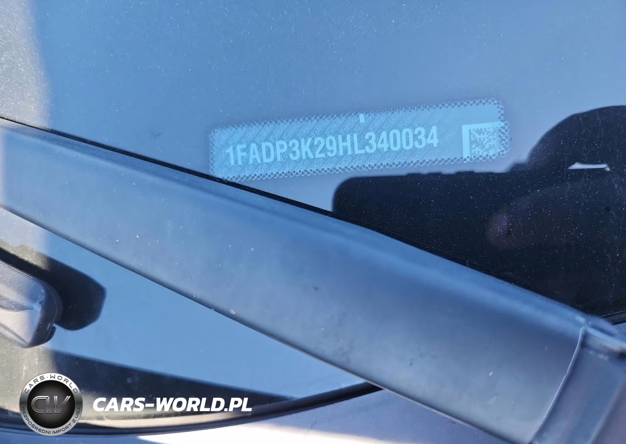 2017 Ford Focus 4D Se Se VIN:1FADP3K29HL340034 - 12