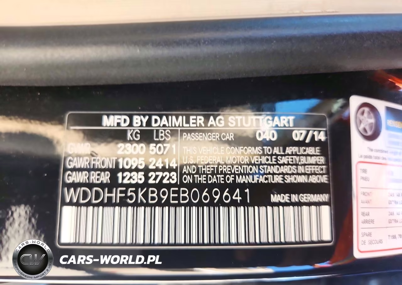 2014 Mercedes-Benz E 350 VIN:WDDHF5KB9EB069641 - 12