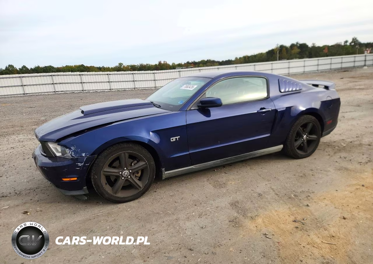 2010 Ford Mustang Gt VIN:1ZVBP8CH7A5171303 - 1