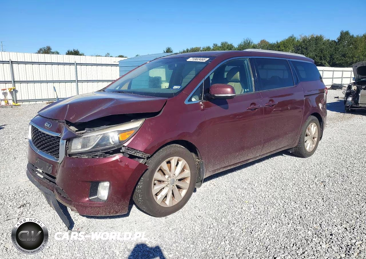 2015 Kia Sedona Ex VIN:KNDMC5C13F6056451 - 1