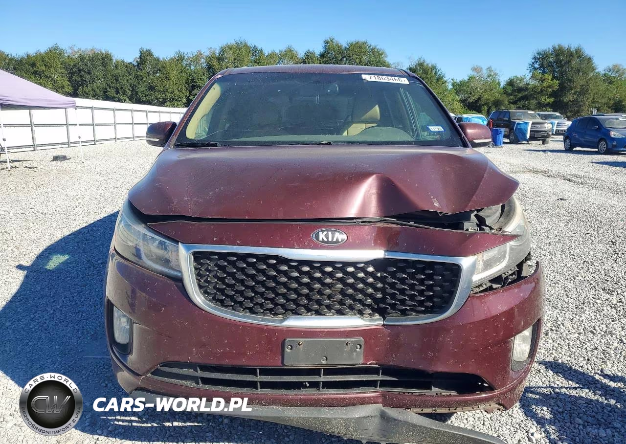 2015 Kia Sedona Ex VIN:KNDMC5C13F6056451 - 5