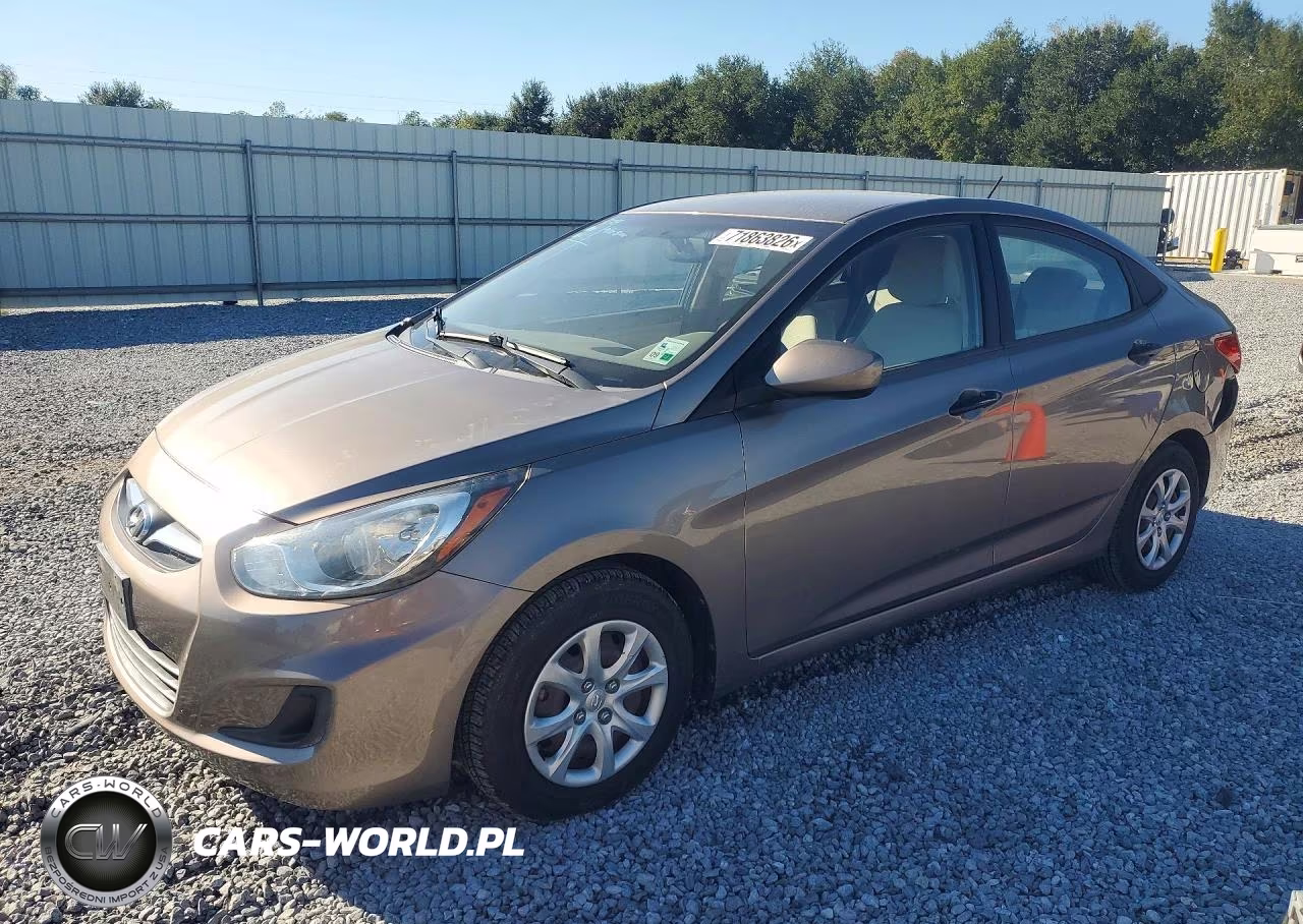 2012 Hyundai Accent Gls VIN:KMHCT4AE3CU094289 - 1