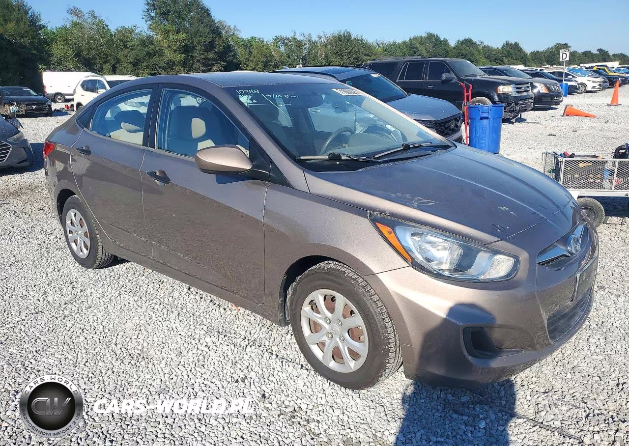 2012 Hyundai Accent Gls VIN:KMHCT4AE3CU094289 - 4