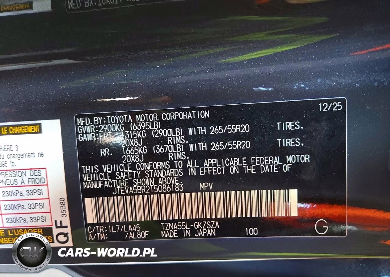 2026 Toyota 4Runner Limited VIN:JTEVA5BR2T5086183 - 13