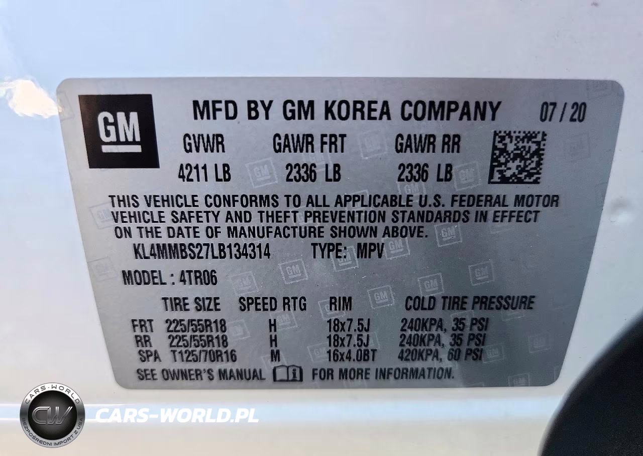 2020 Buick Encore Gx Preferred VIN:KL4MMBS27LB134314 - 13