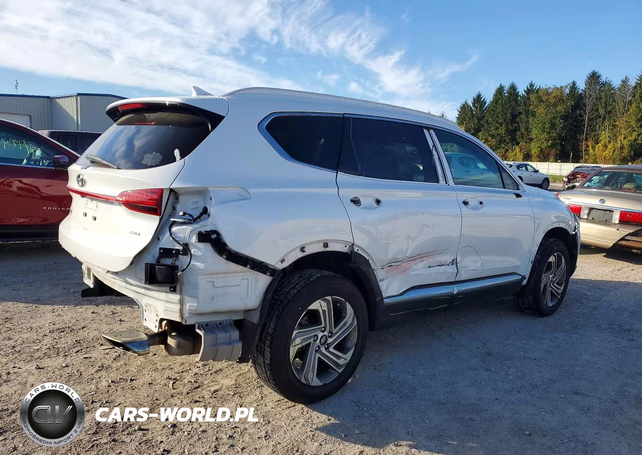 2022 Hyundai Santa Fe Sel VIN:5NMS2DAJ1NH461314 - 3