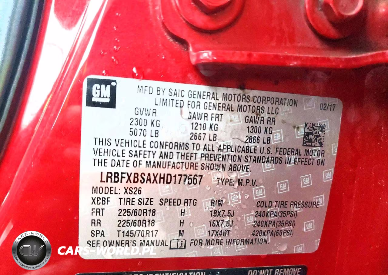 2017 Buick Envision Essence VIN:LRBFXBSAXHD177567 - 13
