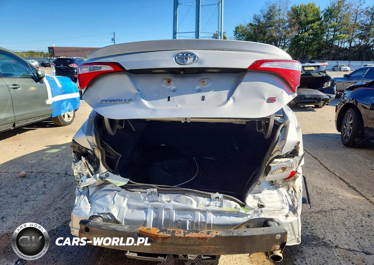 2016 Toyota Corolla S VIN:2T1BURHE0GC687028 - 6