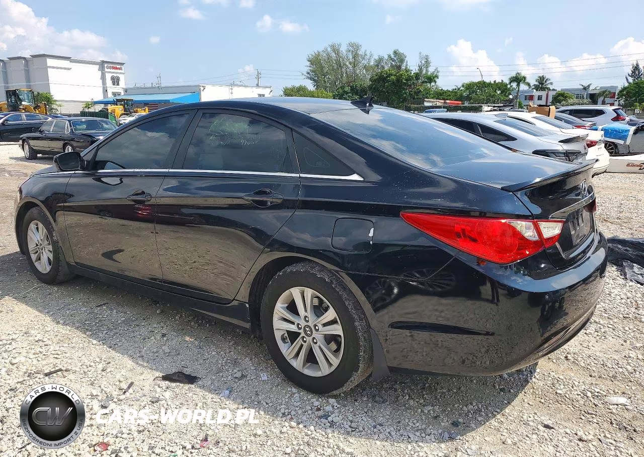 2013 Hyundai Sonata Gls VIN:5NPEB4ACXDH633520 - 2