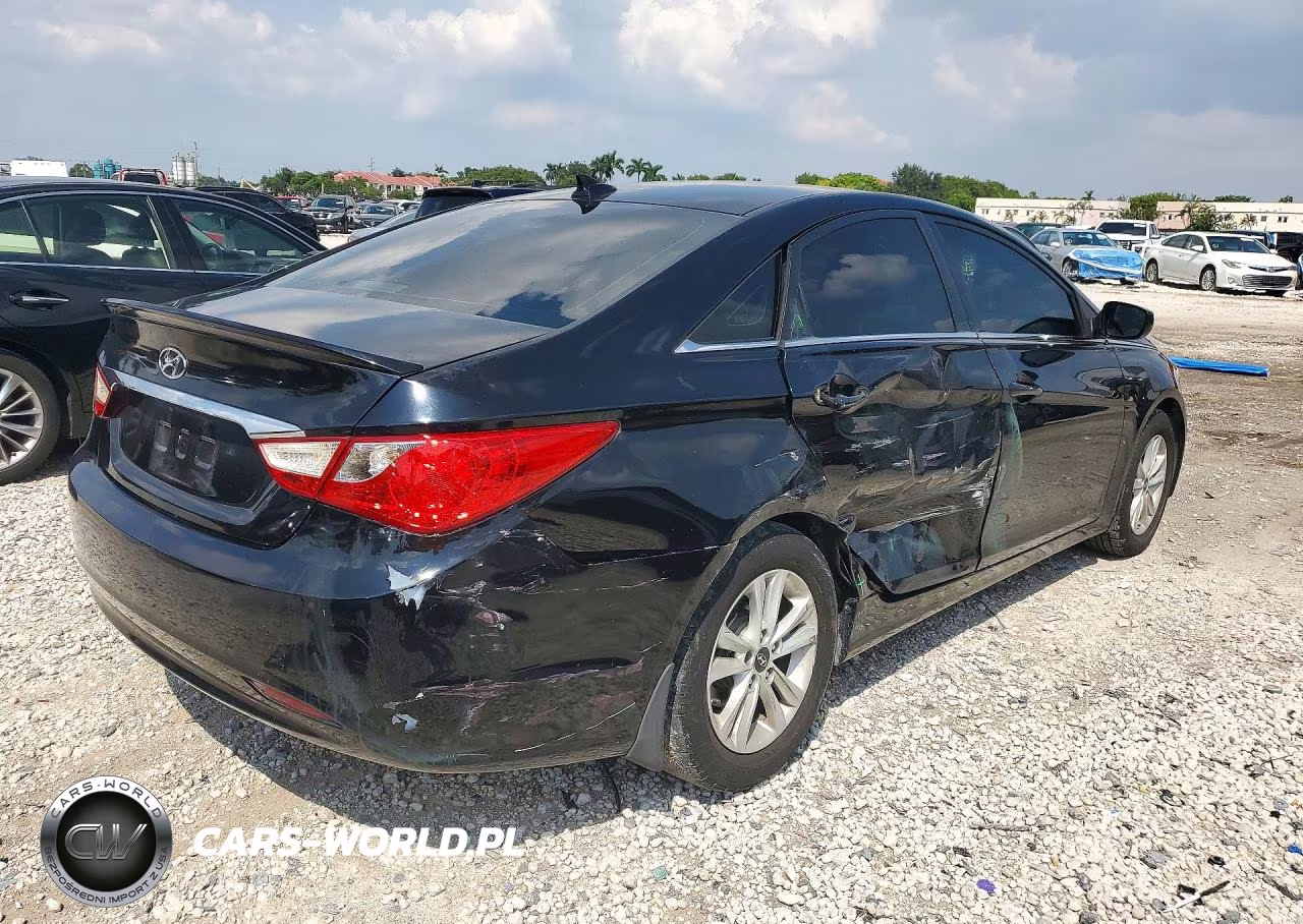 2013 Hyundai Sonata Gls VIN:5NPEB4ACXDH633520 - 3