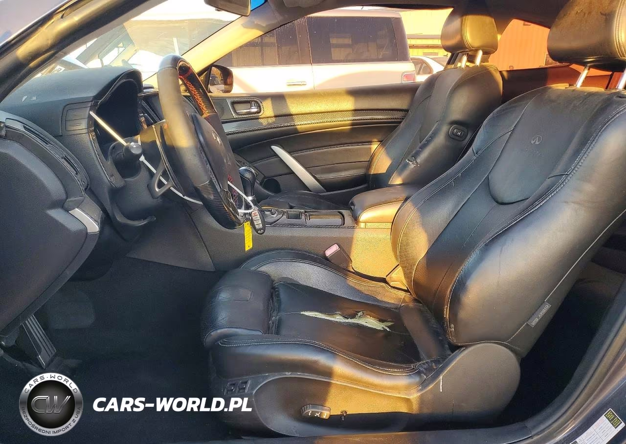 2009 Infiniti G37 Coupe Base VIN:JNKCV64E69M602851 - 7
