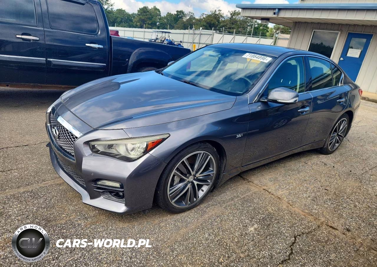 2016 Infiniti Q50 Sport VIN:JN1EV7AP1GM303371 - 1