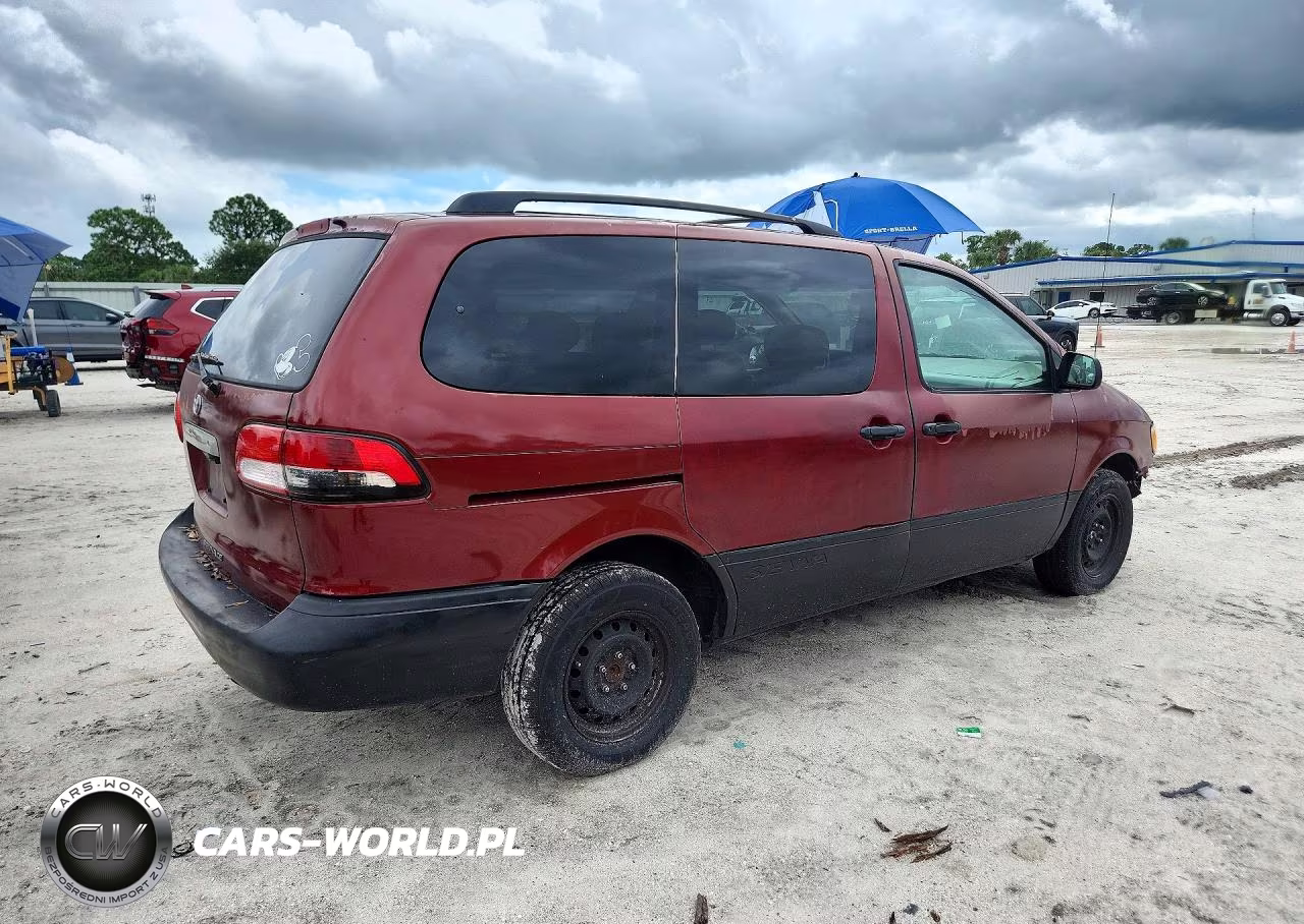 2002 Toyota Sienna Ce VIN:4T3ZF19C52U491236 - 3