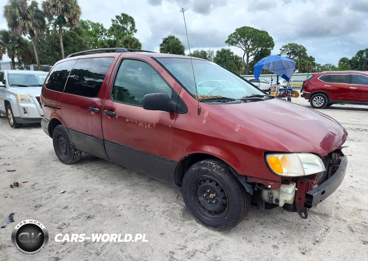 2002 Toyota Sienna Ce VIN:4T3ZF19C52U491236 - 4