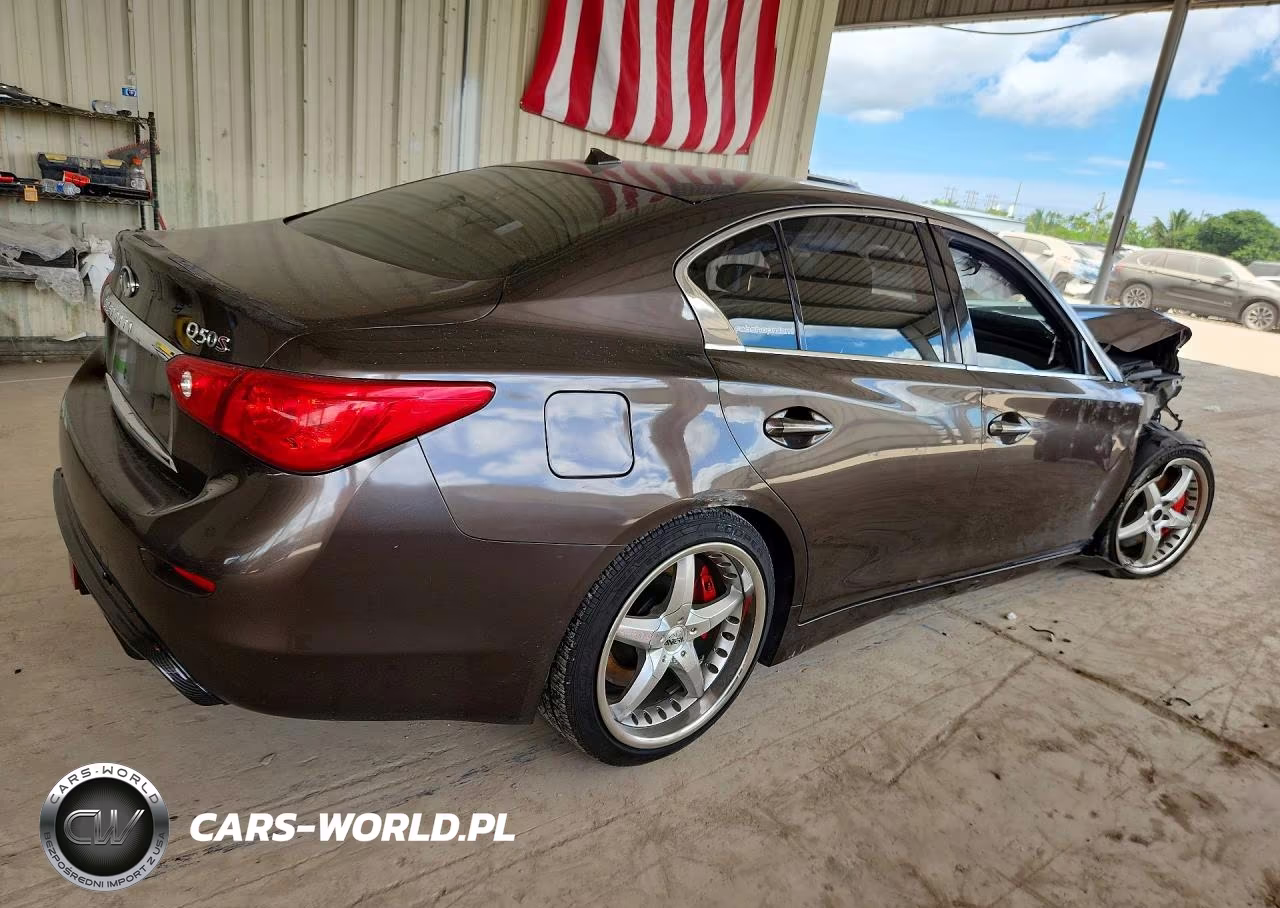 2014 Infiniti Q50 Sport VIN:JN1BV7AP8EM679470 - 3