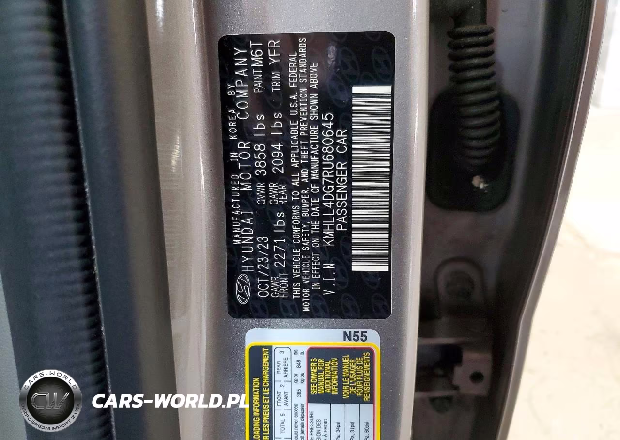 2024 Hyundai Elantra Se VIN:KMHLL4DG7RU680645 - 13