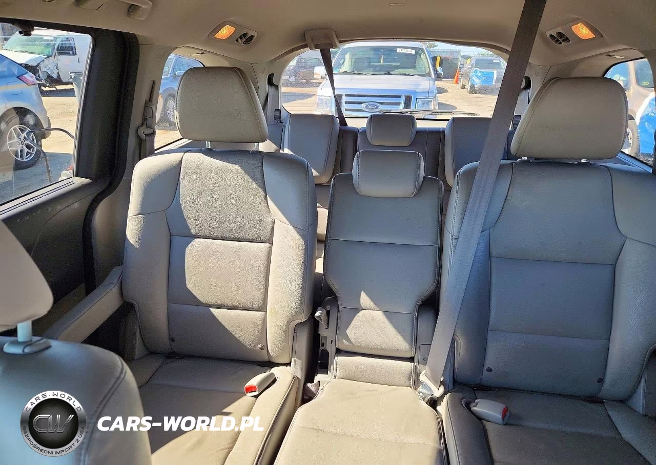 2017 Honda Odyssey Exl VIN:5FNRL5H69HB011015 - 10