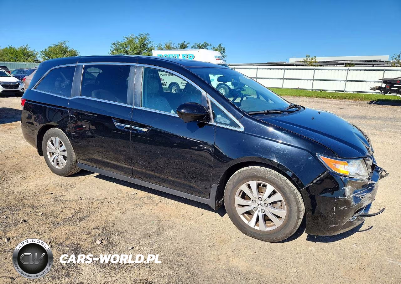 2017 Honda Odyssey Exl VIN:5FNRL5H69HB011015 - 4