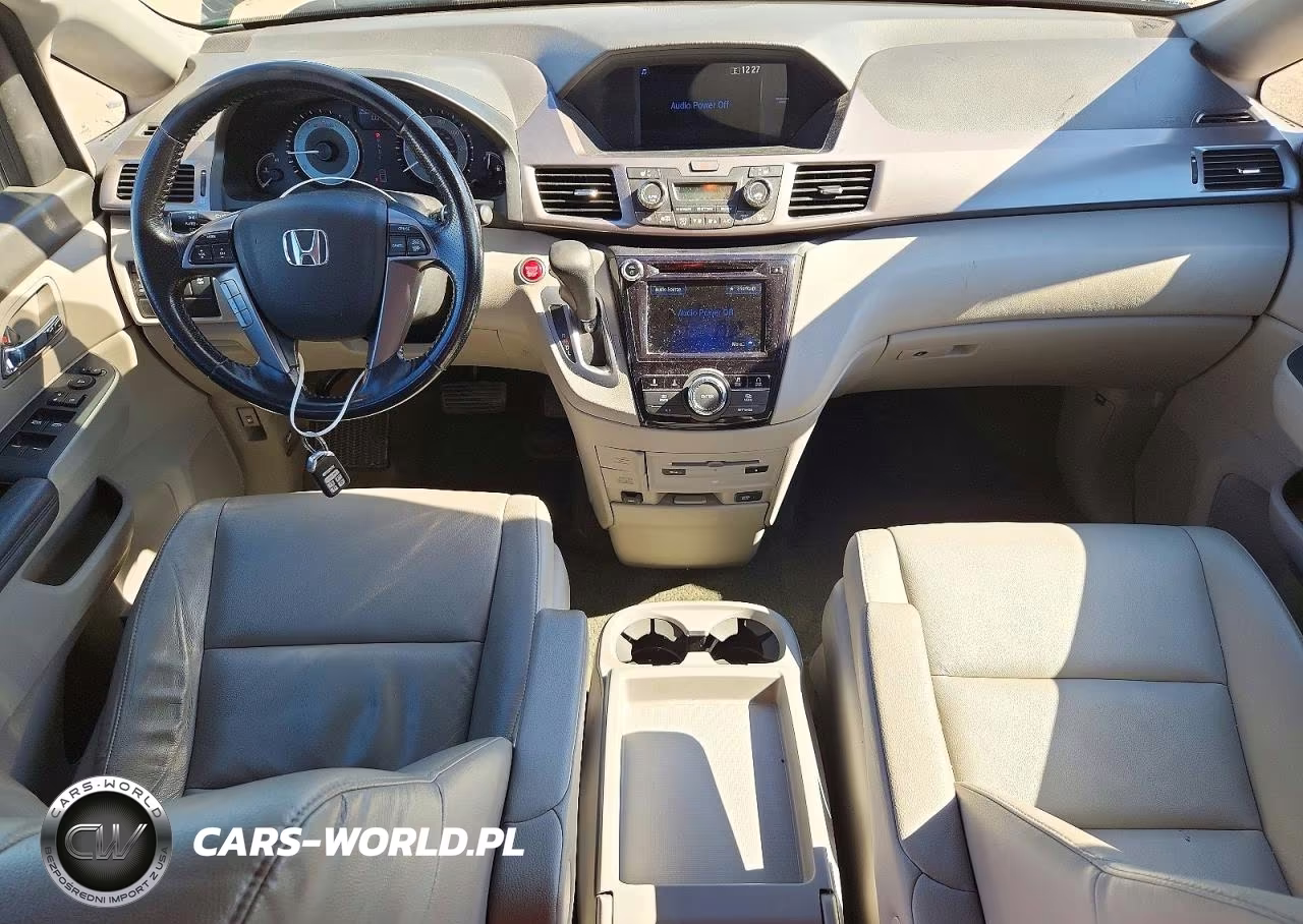 2017 Honda Odyssey Exl VIN:5FNRL5H69HB011015 - 8