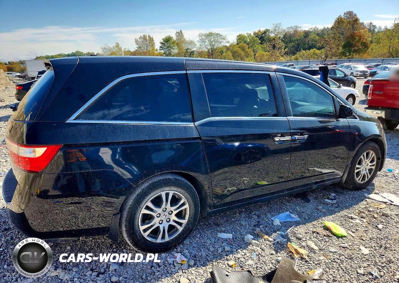 2011 Honda Odyssey Exl VIN:5FNRL5H66BB080302 - 3