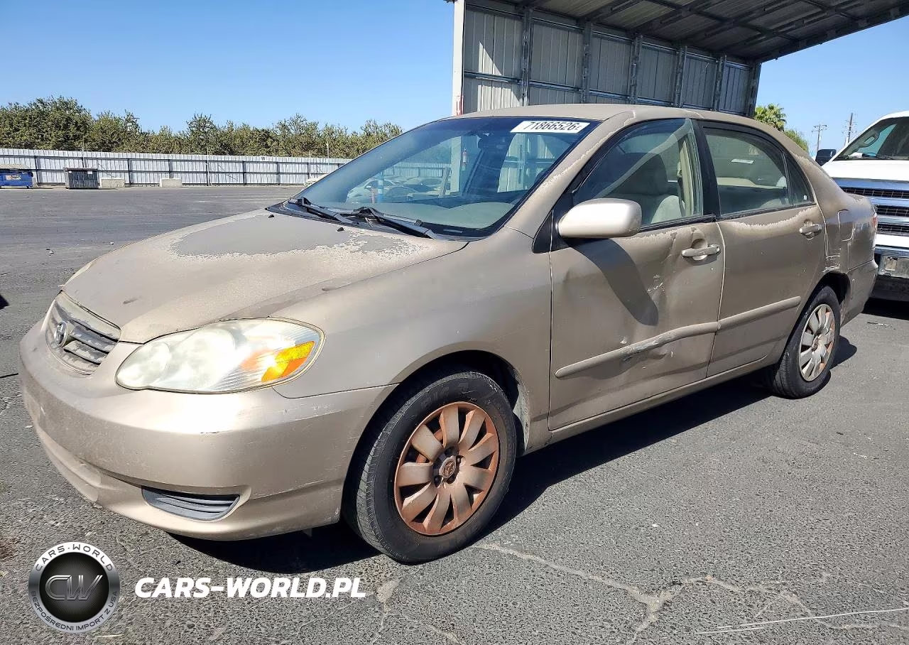 2004 Toyota Corolla Le VIN:1NXBR32E74Z247759 - 1