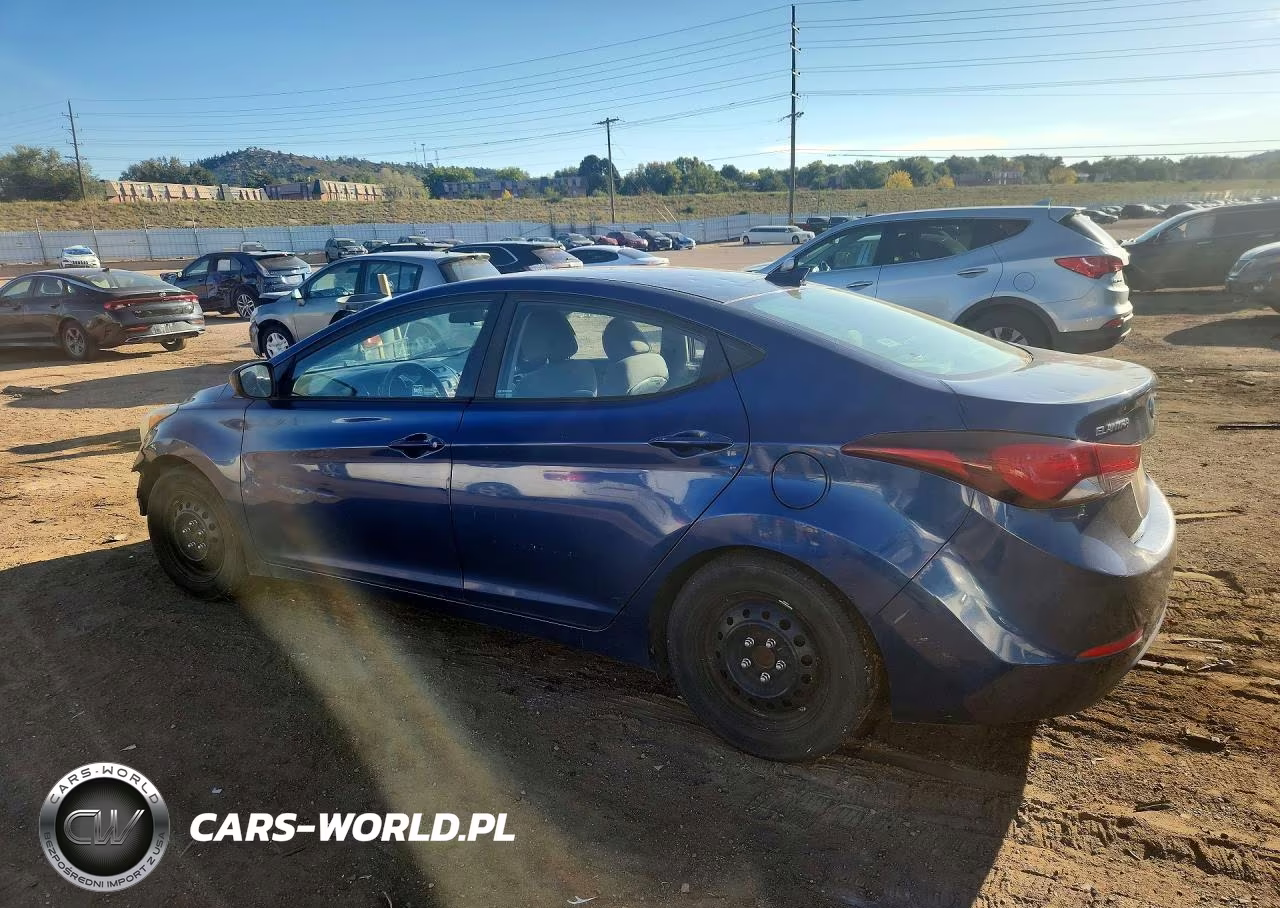 2016 Hyundai Elantra Se VIN:5NPDH4AE6GH701120 - 2