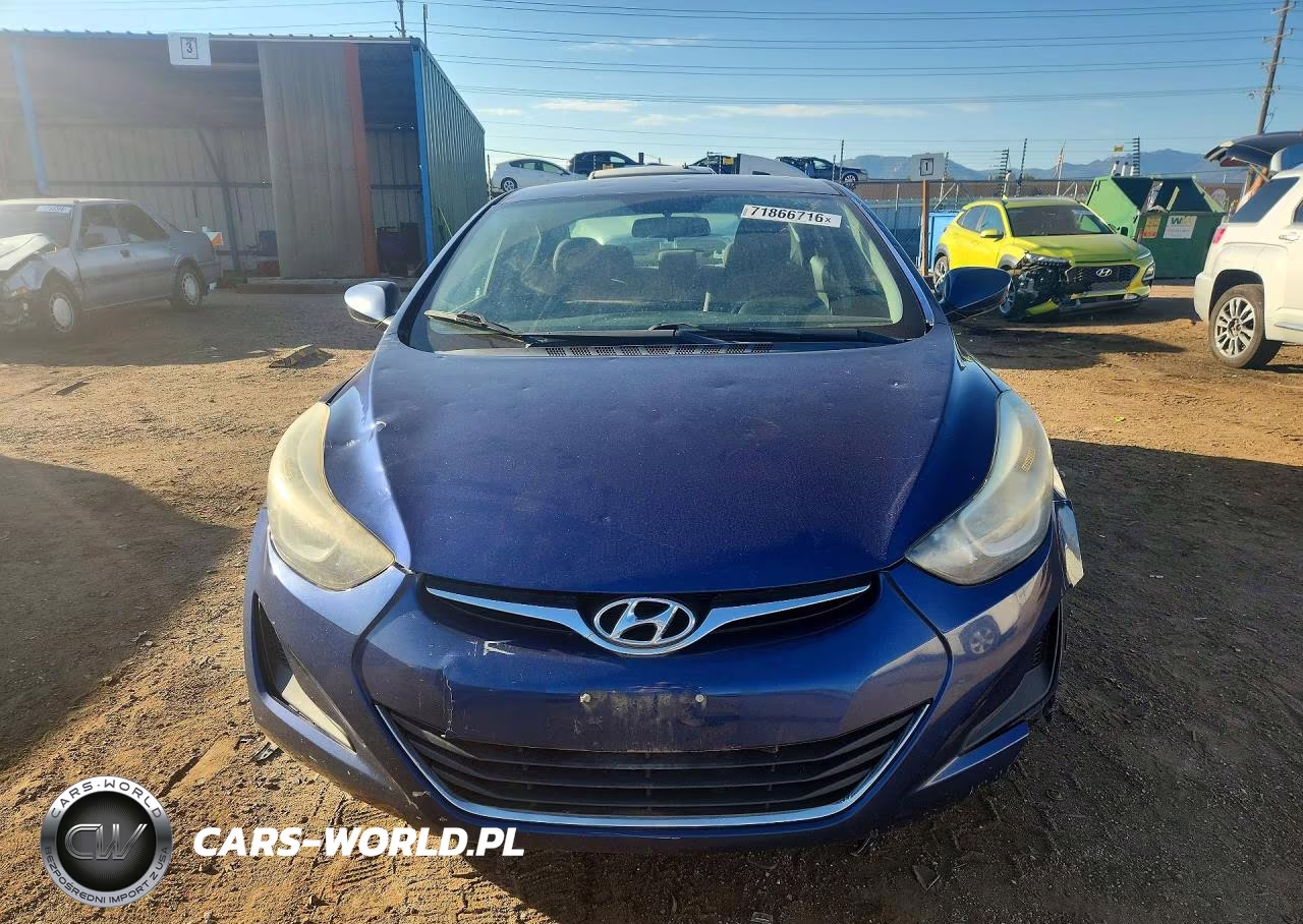 2016 Hyundai Elantra Se VIN:5NPDH4AE6GH701120 - 5