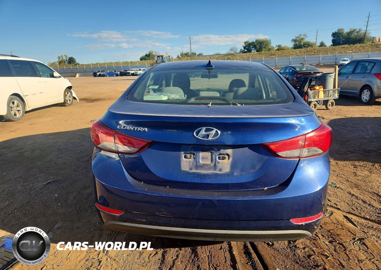 2016 Hyundai Elantra Se VIN:5NPDH4AE6GH701120 - 6