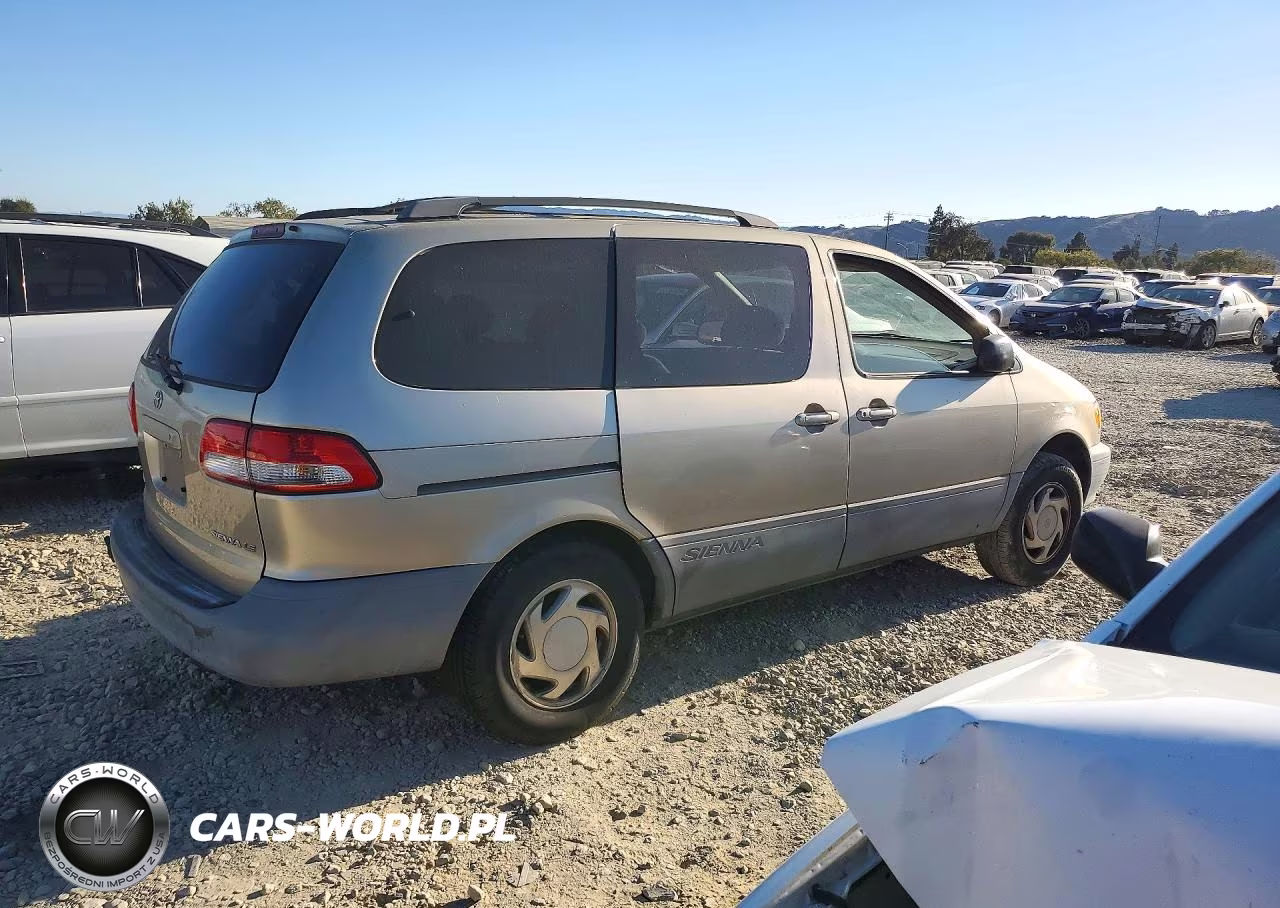 2001 Toyota Sienna Le VIN:4T3ZF13CX1U351075 - 3