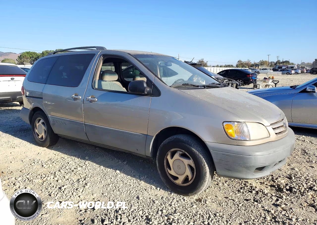 2001 Toyota Sienna Le VIN:4T3ZF13CX1U351075 - 4