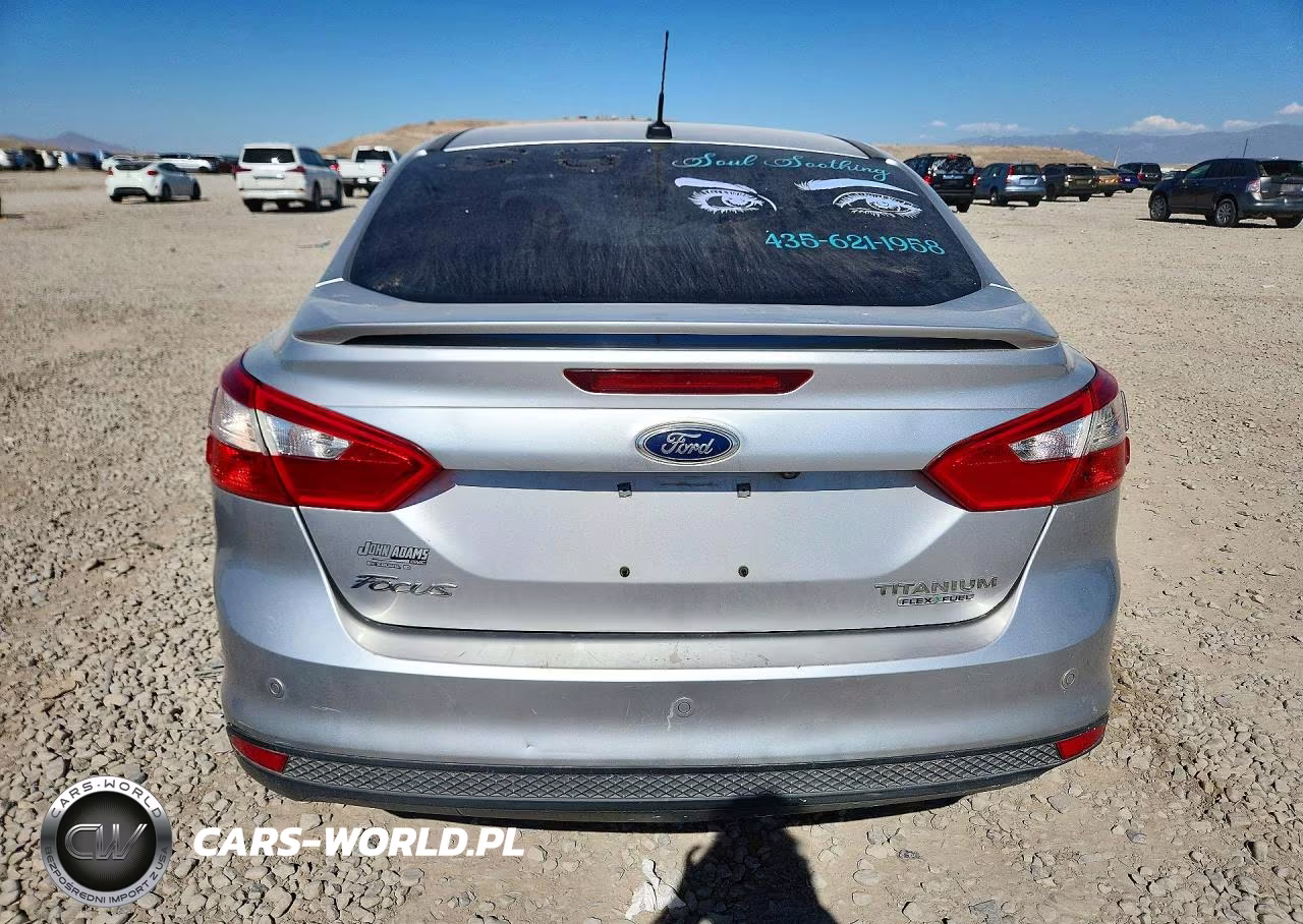 2014 Ford Focus Titanium VIN:1FADP3J27EL463277 - 6