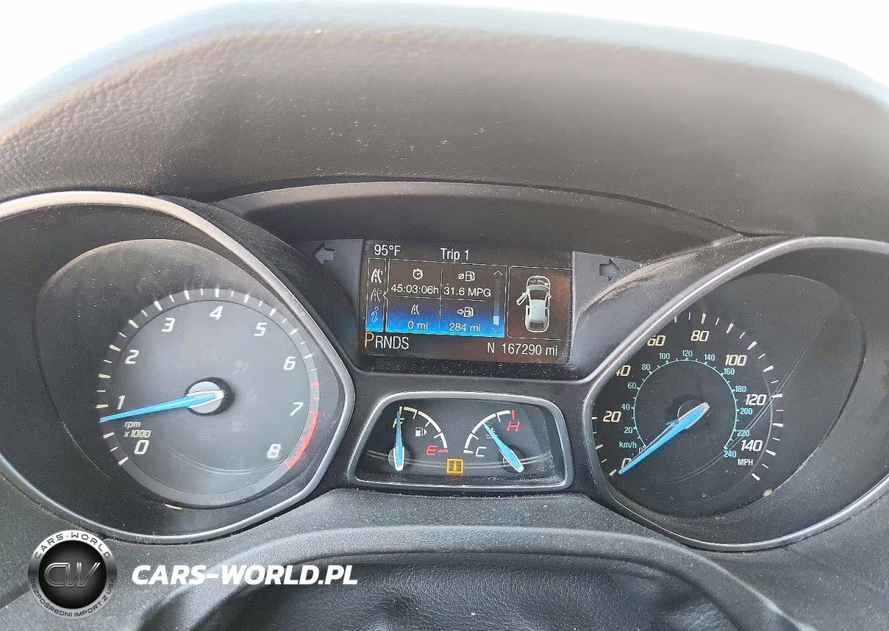 2014 Ford Focus Titanium VIN:1FADP3J27EL463277 - 9