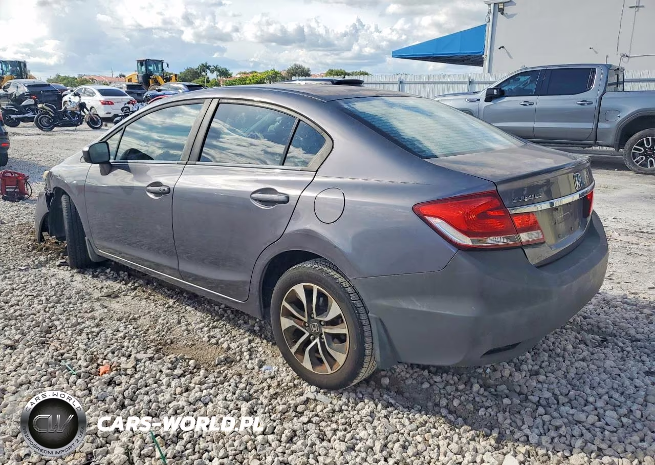 2014 Honda Civic Ex VIN:19XFB2F82EE038745 - 2