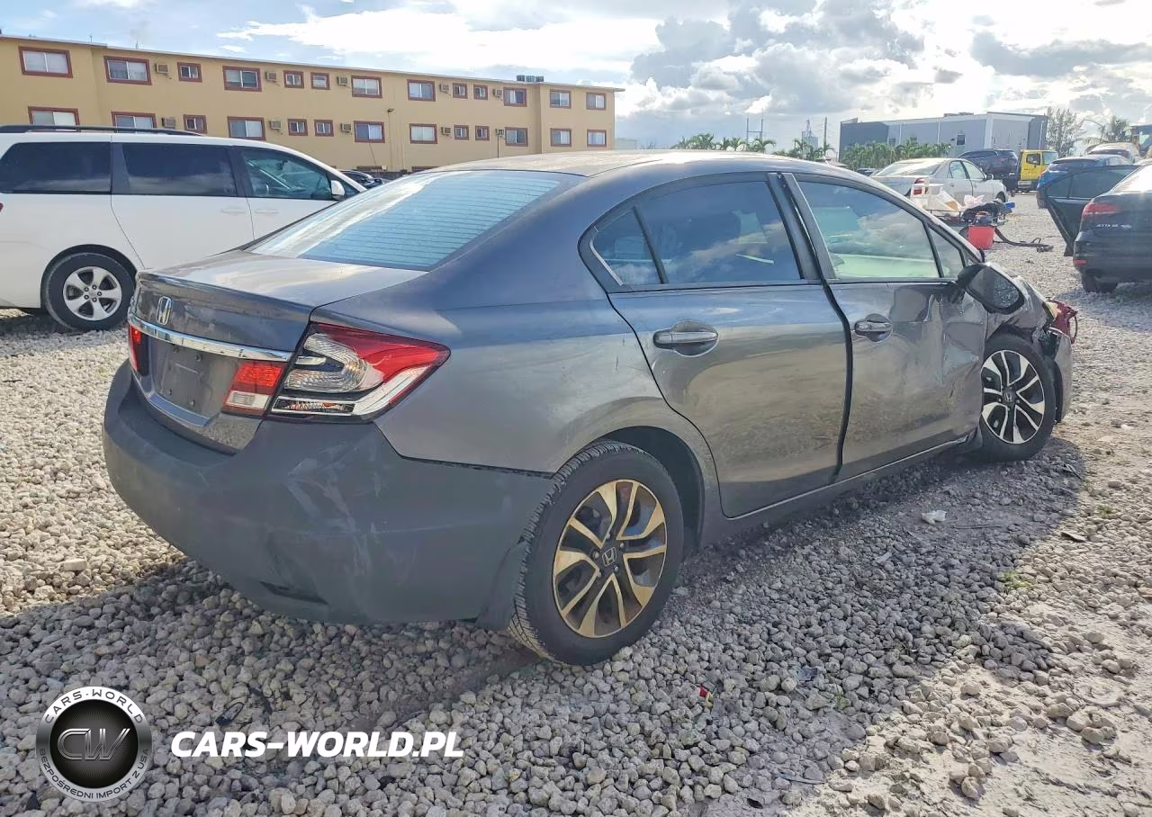 2014 Honda Civic Ex VIN:19XFB2F82EE038745 - 3