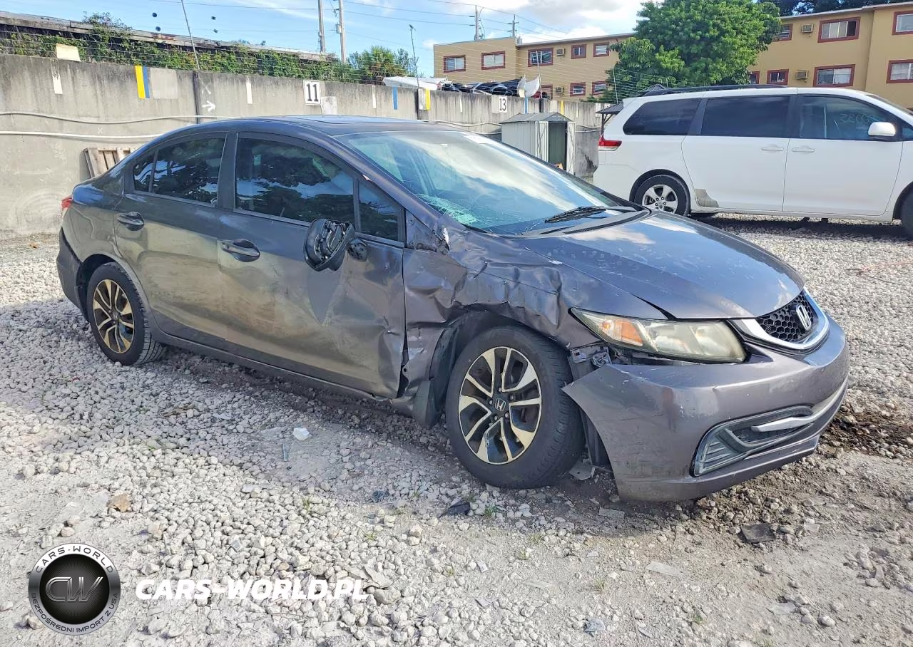 2014 Honda Civic Ex VIN:19XFB2F82EE038745 - 4
