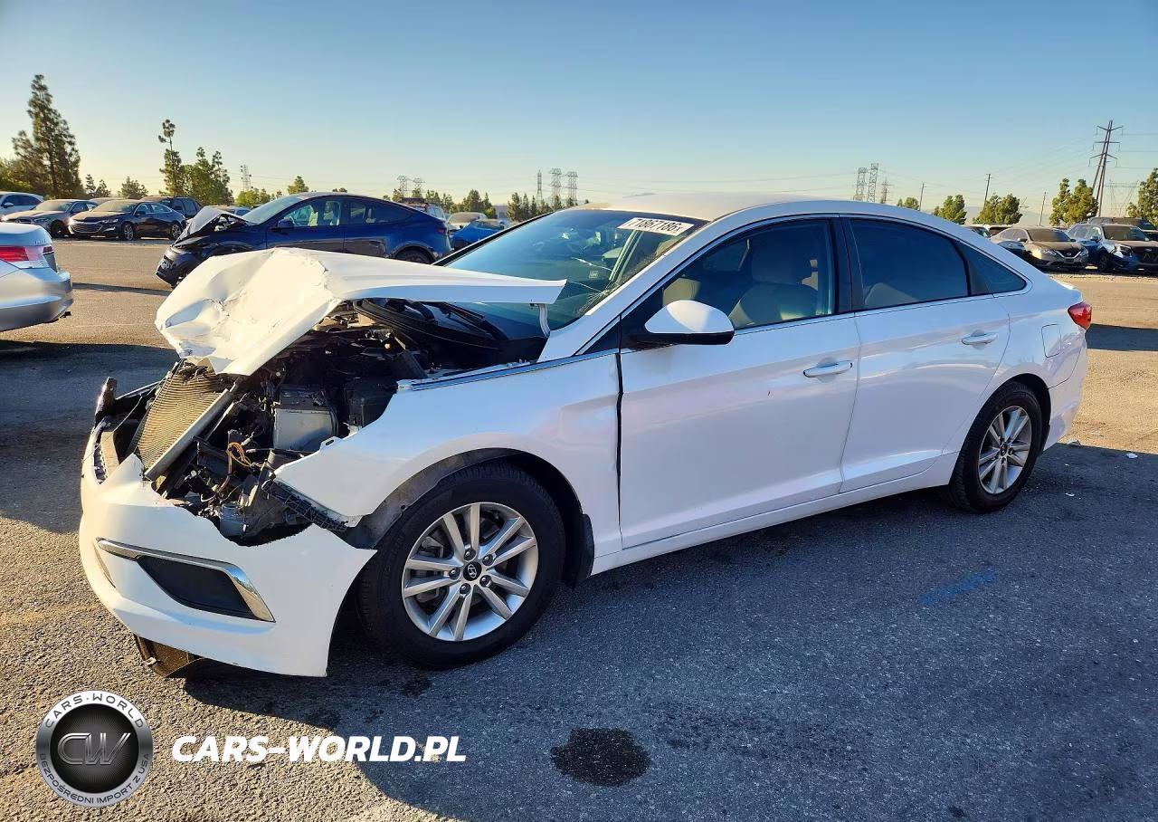 2017 Hyundai Sonata Se VIN:5NPE24AFXHH589969 - 1