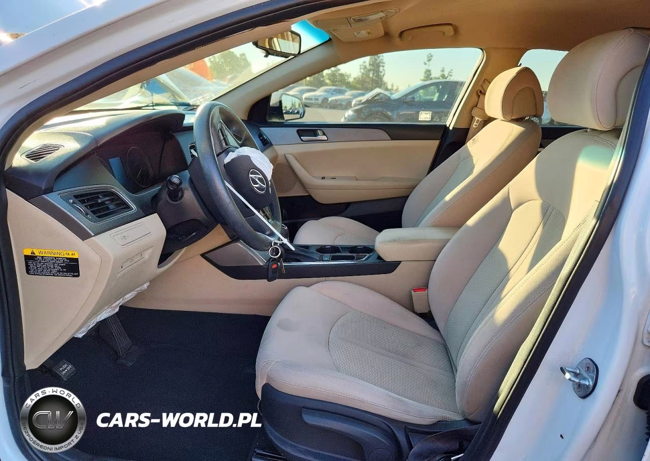 2017 Hyundai Sonata Se VIN:5NPE24AFXHH589969 - 7