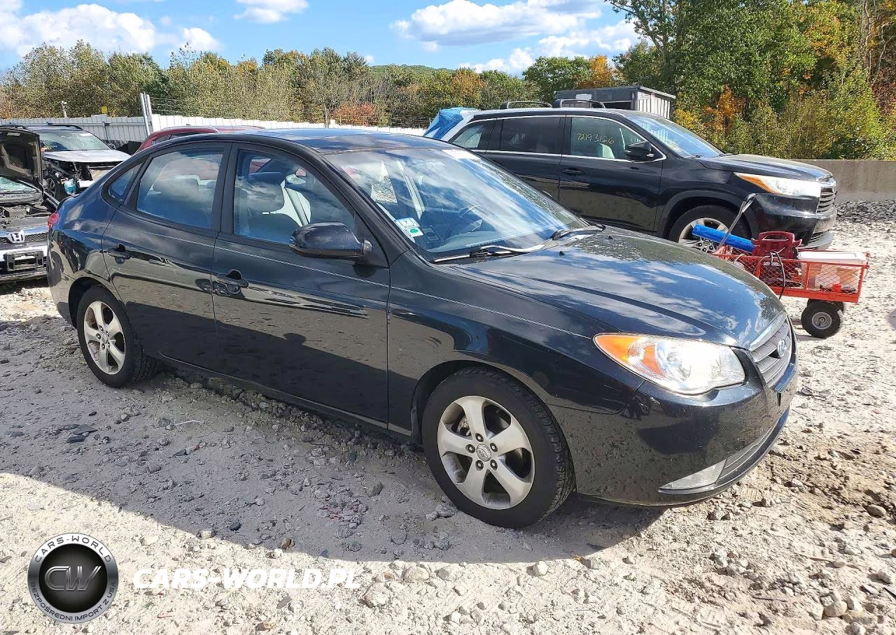 2007 Hyundai Elantra Gls VIN:KMHDU46D77U100358 - 4