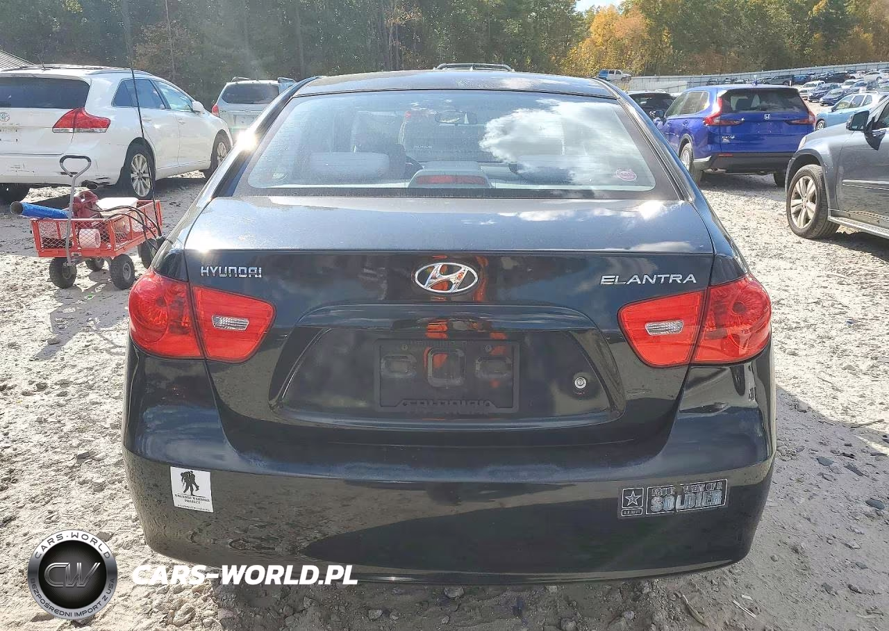 2007 Hyundai Elantra Gls VIN:KMHDU46D77U100358 - 6