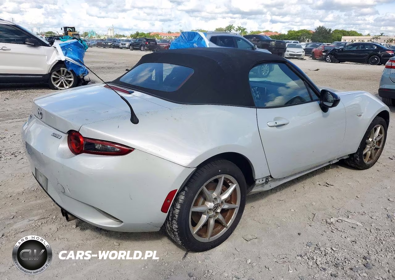 2017 Mazda Mx-5 Miata Sport VIN:JM1NDAB75H0123315 - 3