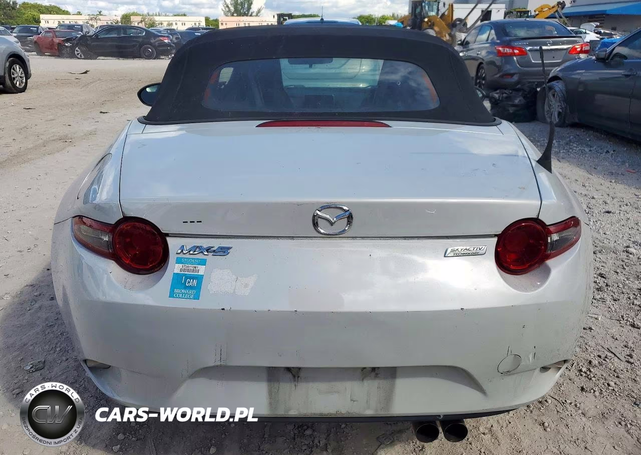 2017 Mazda Mx-5 Miata Sport VIN:JM1NDAB75H0123315 - 6